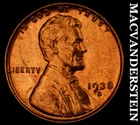 1938-S Lincoln Wheat Cent- Choice Gem Brilliant Uncirculated No Reserve #J344