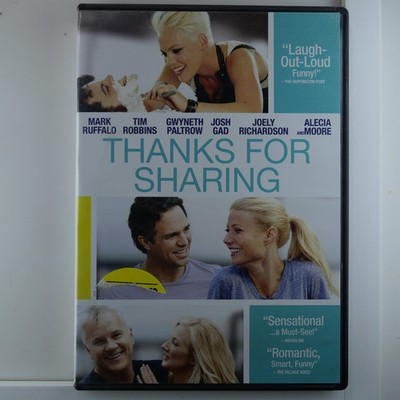 Thanks for Sharing DVD 2013 Mark Ruffalo Gwyneth Paltrow Josh Gad Features