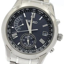 SEIKO Brights SAGA309/8B63-0AY0 Day date Solar Powered Radio Men's Watch_909933