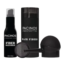 Pacinos Hair Fiber Kit - Conceal Thinning Hair Instantly with  Assorted Colors 