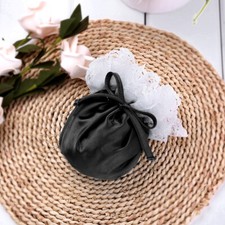 Sexy Men's Satin Drawstring Pouch Panties Sissy Crossdress C-Strings Thong UK