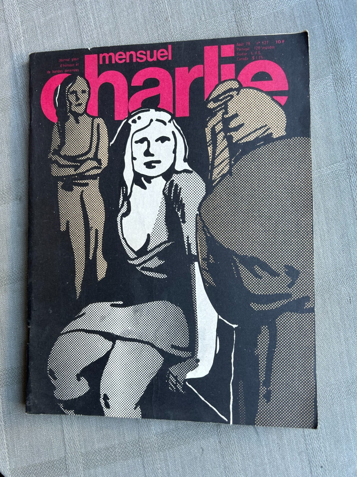 Charlie Monthly No 127 August 1979 Vintage Collectible in VG Condition