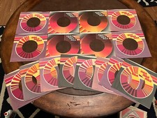 RCA Label 70s/ 80s Lot of 16 ORIGINAL Company Sleeves for 45rpm in VG to EX