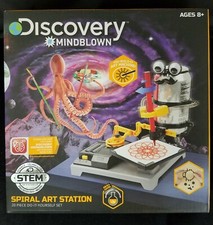 Discovery Mindblown Spiral Art Station 20 Piece STEM Ages 8 New In Box