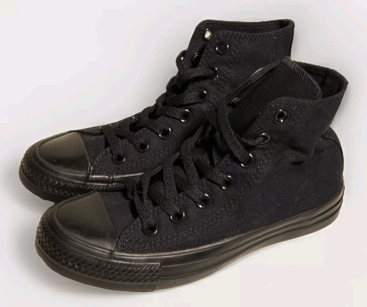 Scarpe sneakers Converse Chuck Taylor All Star uomo 4 donna 6 nere alte