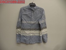 NWOT - Stain, Jack and Jones Blue Striped Button Up Shirt, Size S