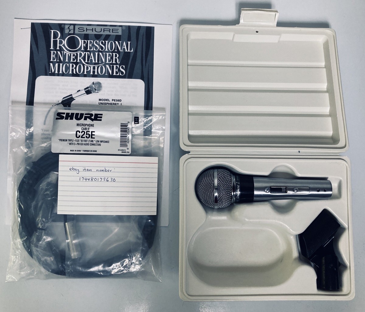 Shure PE56D Unisphere I Dynamic Microphone | eBay Shure PE56D Unisphere I Dynamic Microphone | eBay