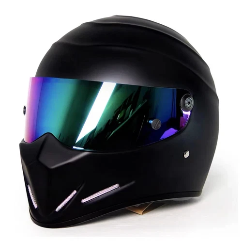 Men&Women Motorcycle Helmet Racing Motorbike Full Face Helmets DOT Approved - Picture 11 of 12