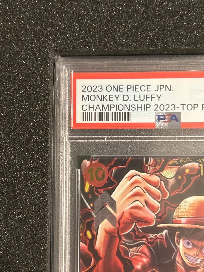 PSA10 Monkey D. Luffy ST10-006 Championship 2023 Top ONE PSA10 Monkey D. Luffy ST10-006 Championship 2023 Top ONE