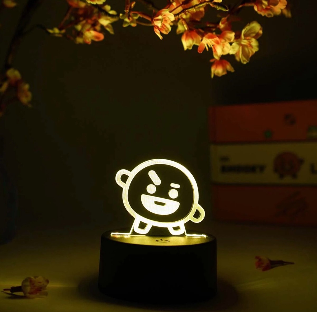 BTS BT21 Official Authentic Goods SHOOKY OTAKU LAMPS LED LIGHT