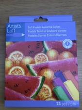 Artist's Loft Soft Pastels Square set-24 Assorted Colors. 