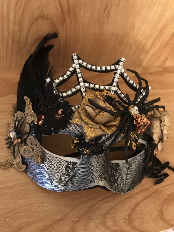 Holiday Masquerade Costume Dress Up Party Mask  - Image 3 of 3