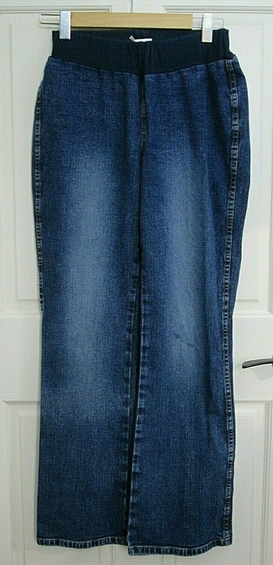 Motherhood Maternity Bootcut Jeans Womens S 23x30.5 Distressed Stretch 64-24430