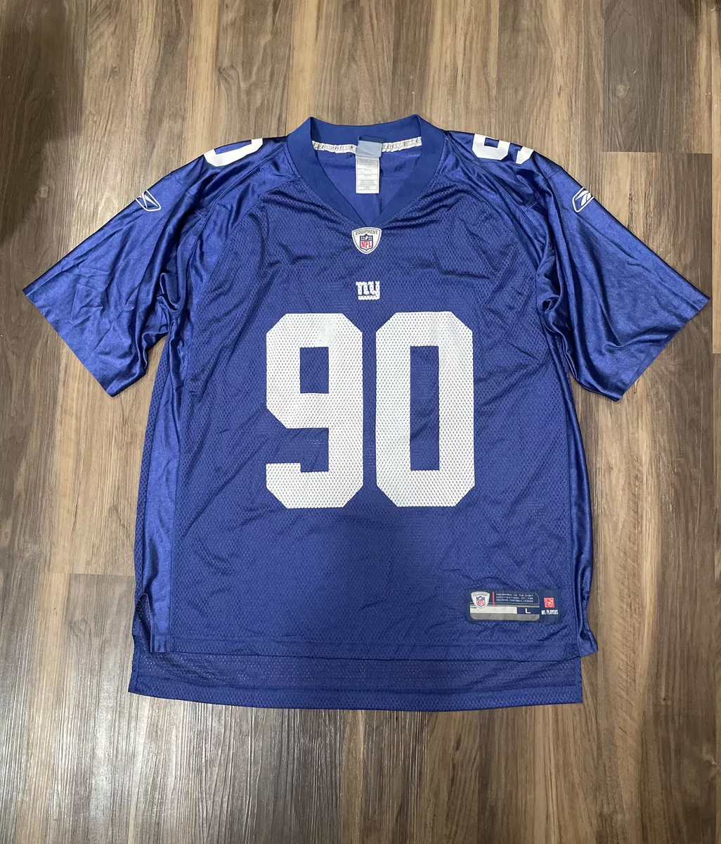 New York Giants Jason Pierre-Paul Jersey NFL #90 Onfield Reebok Men’s Size  Large