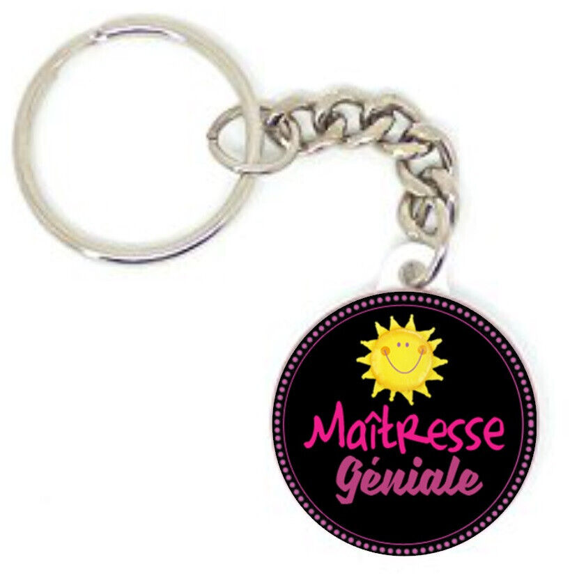 Awesome Mistress Badge Keychain Custom Gift Idea Master