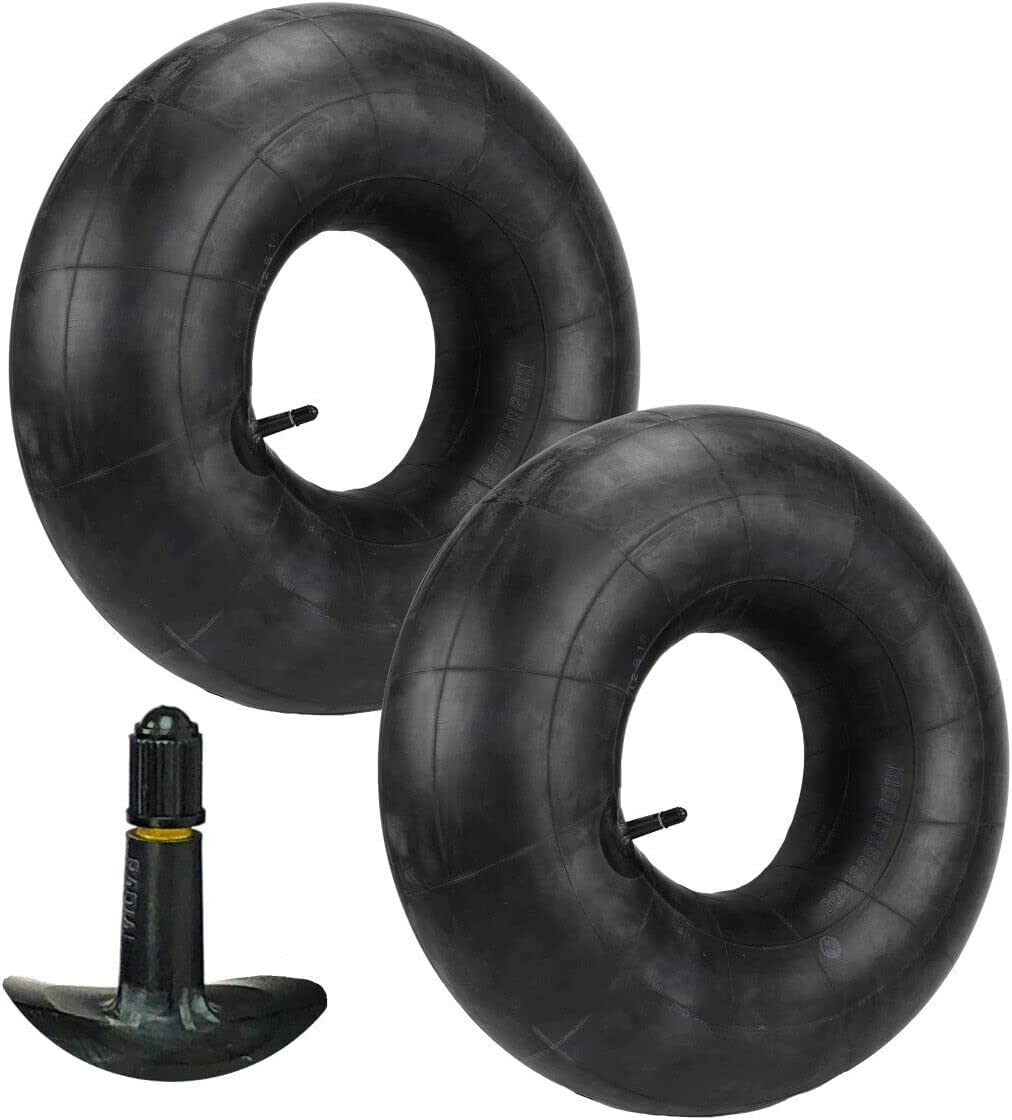 Two 16 Inch Front Farm Tire Tubes Fits 5.5016, 6.0016 TR15 Valve