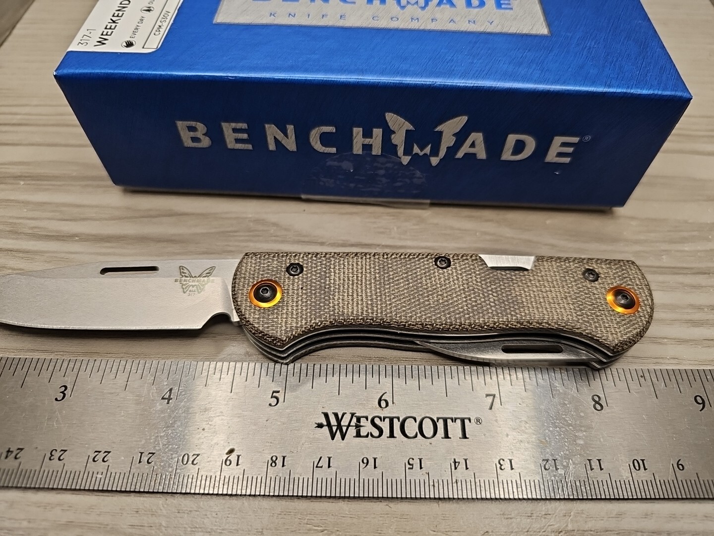 Benchmade Weekender Folding Knife 3171 Two Blades and Bottle Opener eBay