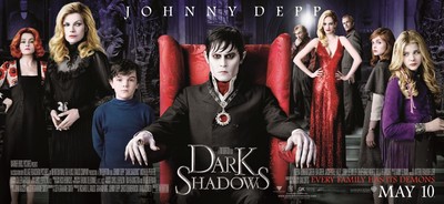 Dark Shadows (2012)_21 Film Filmposter Leinwand ikonisches Design