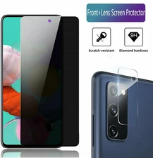 Privacy Tempered Glass/Camera Lens Screen ProtectorFor Samsung Galaxy S20 FE 5G