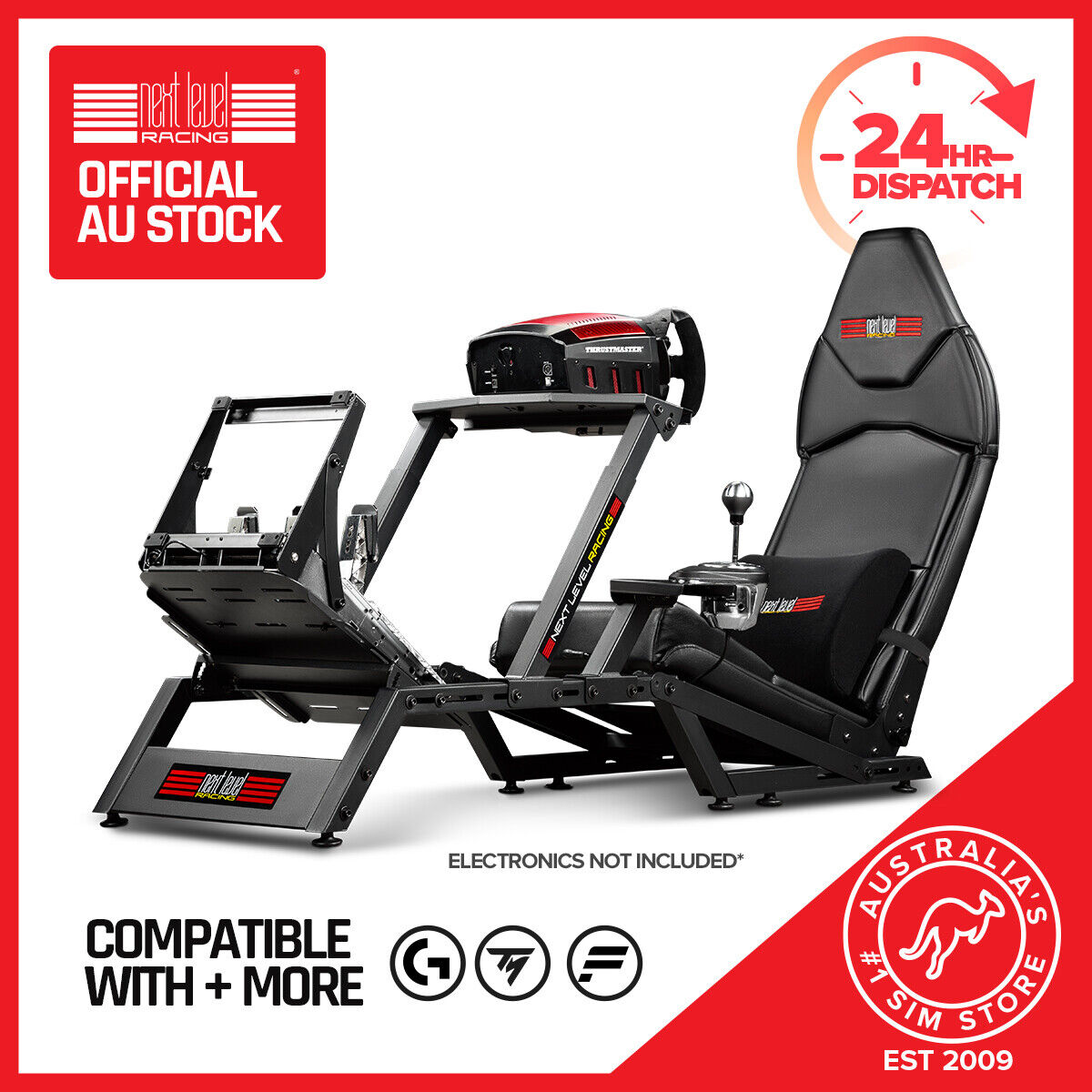 Oeganda Articulatie schrijven Next Level Racing F-GT Simulator Cockpit Gaming Chair PS4 Xbox F1 one  667380785820 | eBay