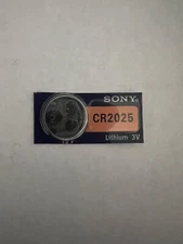 1pc Sony CR2025 3V Lithium Battery  Exp 2033 - USA Seller - Free Shipping