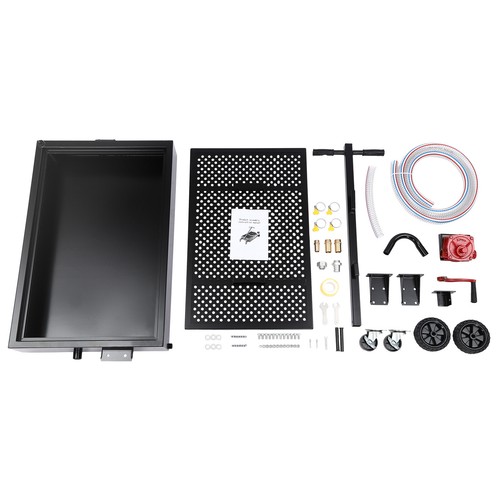 17 Gallon Oil Drain Pan Oil Drain Tank Rectangle Oil Change Pan Container 64L - Picture 9 of 24