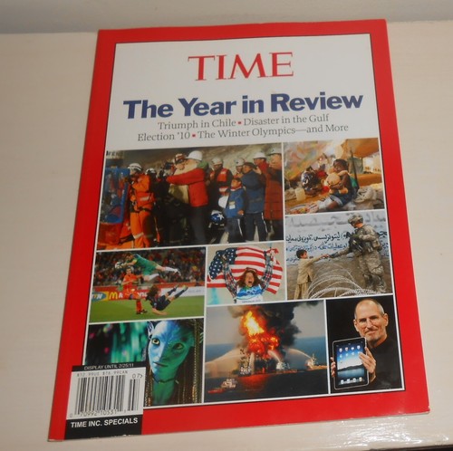 Time Magazine The Year in Review 2011 Triumph in Chili Gulf Election Winter Olym - 第 1/3 張圖片