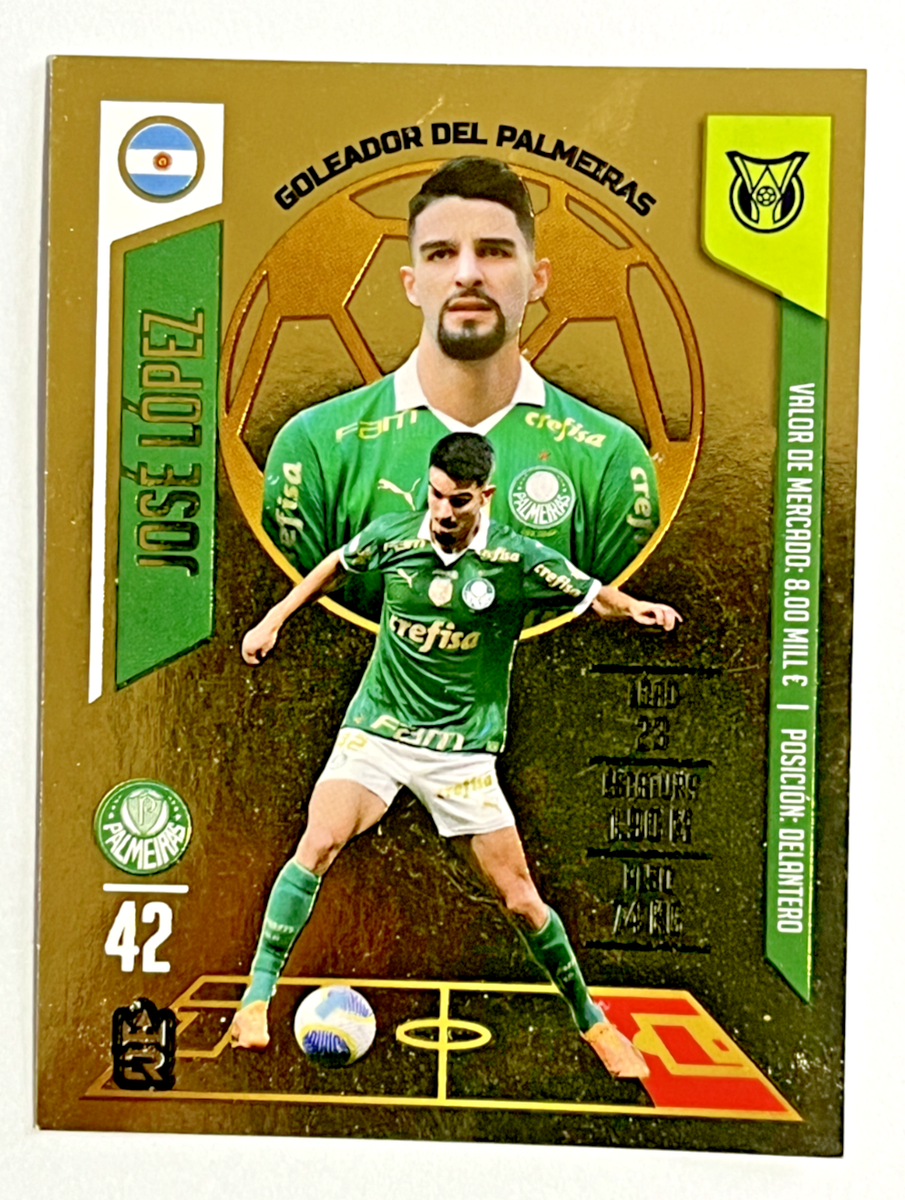 2024 The Kings Of Soccer 3R Sticker #326 JOSE LOPEZ SA Palmeiras