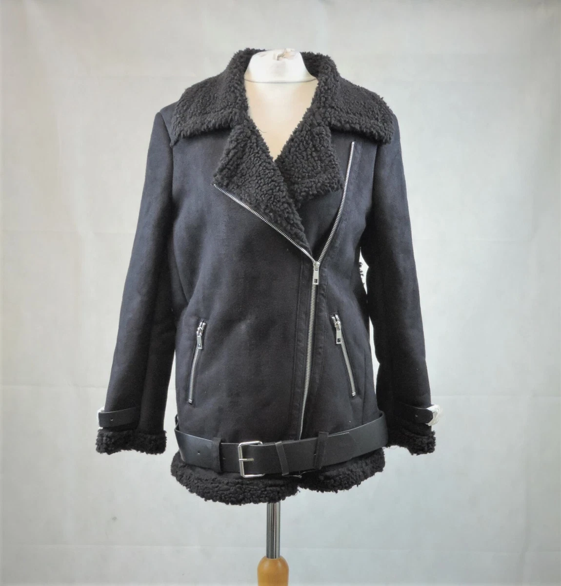 New look petite black clearance coat