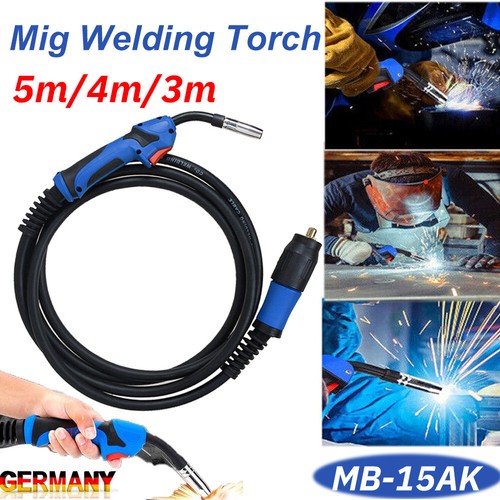 Hose Package MB-15 3/4/5m MIG MAG Torch Inert Gas Welding Central Connection - Picture 13 of 14