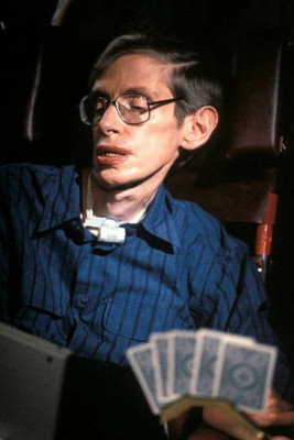 Stephen Hawking in Star Trek 4x6 Foto 