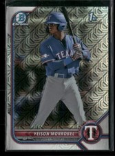 2022 Bowman Chrome #BCP-200 Yeison Morrobel Texas Rangers