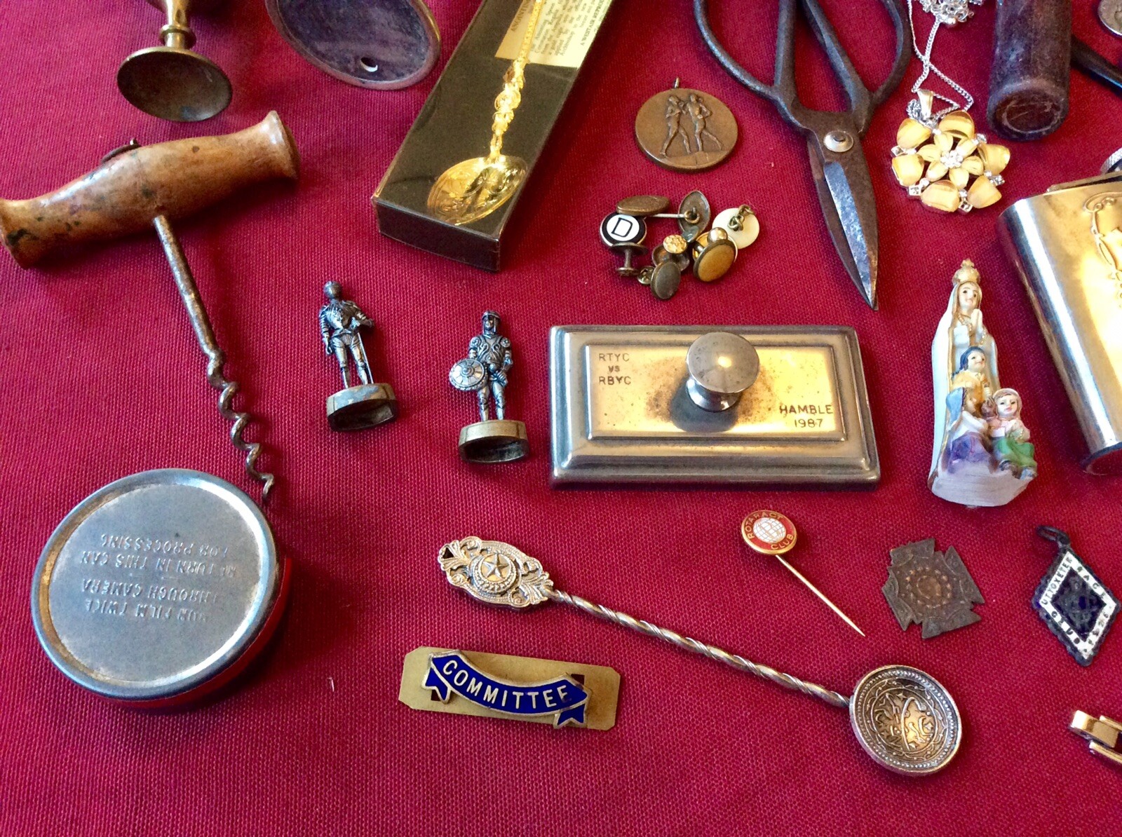 Job Lot Antique Vintage Collectables,Mixed Junk Curios,Old Collection