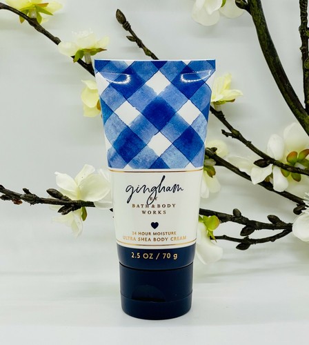 Bath and Body Works Reisegröße Gingham Geschenkset Fine Mist, Duschgel, Creme - Bild 5 von 8