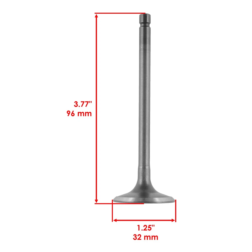 2x Kit de válvula de escape para Yamaha Viking 700 YXM700 4x4 2014 2015 2016 2017-2022 Foto 2 de 4