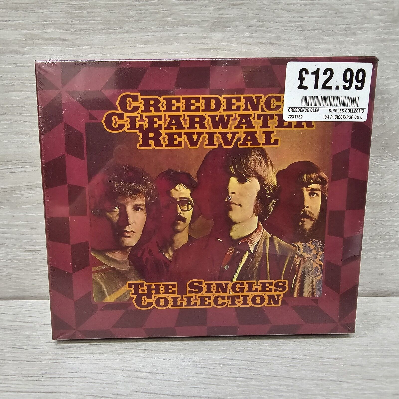 Creedence Clearwater Revival : The Singles Collection CD Album With DVD Discs