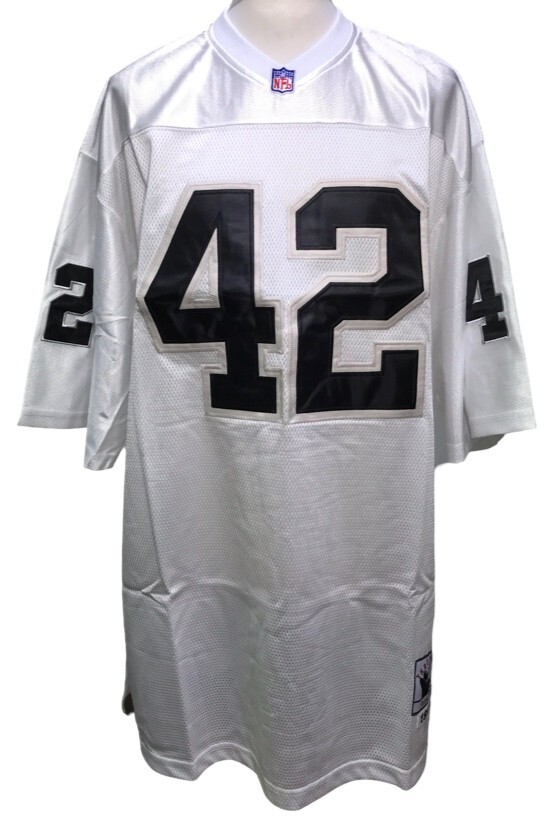 NWT Mitchell & Ness Los Angeles Raiders Ronnie Lott #42