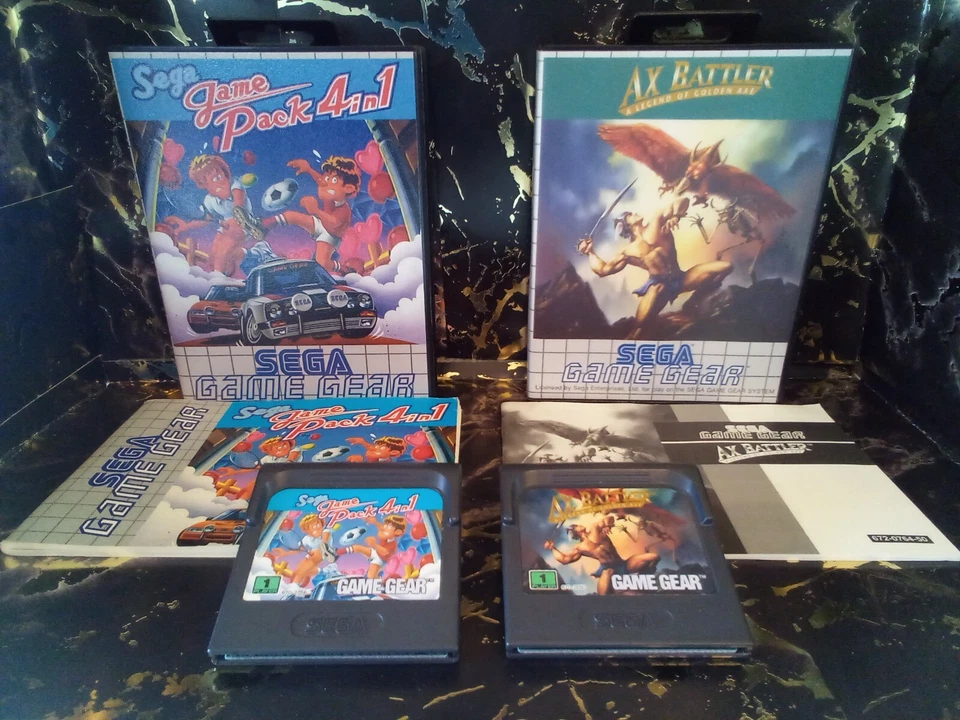 Sega game gear 15 game Ultimate Starter bundle Sonic, Ecco, Shinobi, Wonder boy, - Image 2 of 4