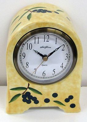 Seth Thomas Quarz Tisch Uhr '' Pimentkörner II CM TIV1215