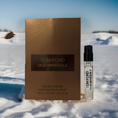 New Vial Tom Ford Oud Minerale Eau De Parfum 1.5ml/0.05 fl oz Sample Spray