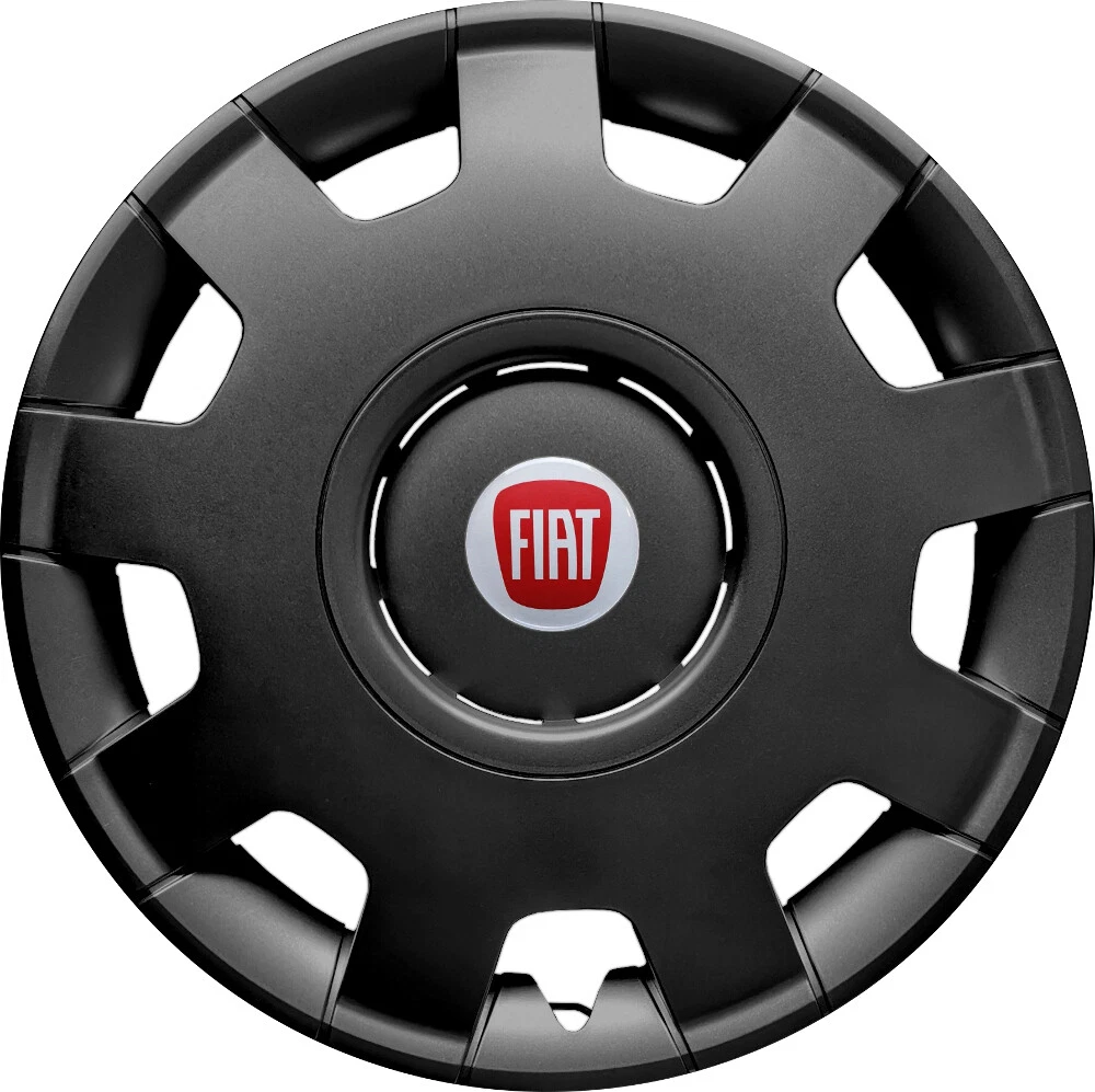 Fiat 500 online black wheel trims