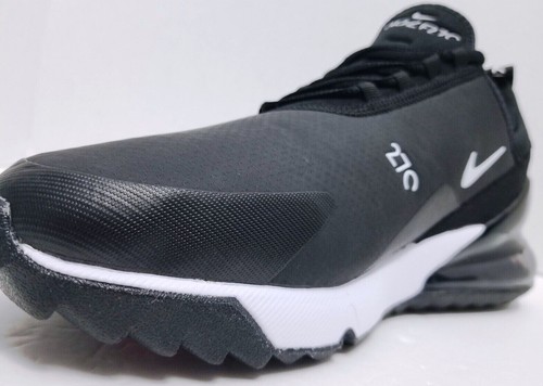 Mens Nike Size 10 Air Max 270 Golf Black White Shoes Spikeless Cleats CK6483-001 - Picture 6 of 11