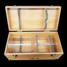 Scientific Glass SGA 4000mL Laboratory Glassware Vessel w/ Fitted Case