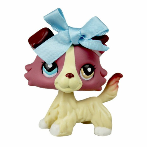 Littlest Pet Shop 1262 Collie Dog LPS Toy Hasbro 2007 Nintendo DS