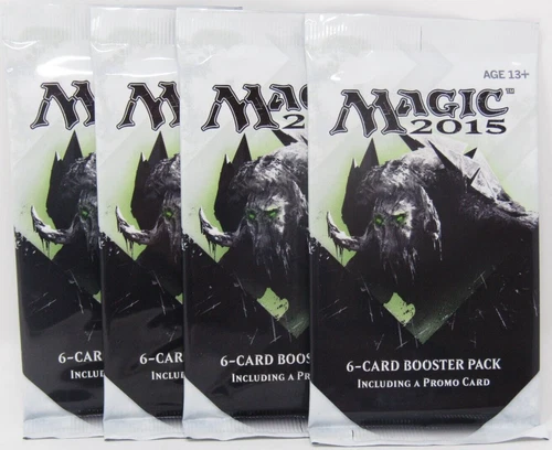 MTG Duels of the Planeswalkers 2015 Promo Booster Pack Lot of 4