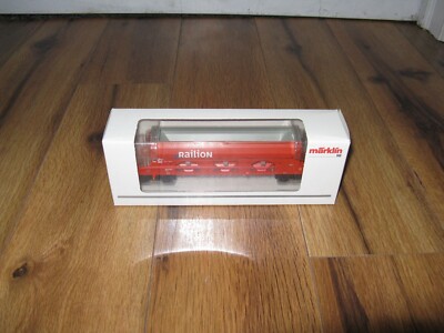Marklin HO 48101 DB Railion Self Unloading Freight Train Car in Original Box