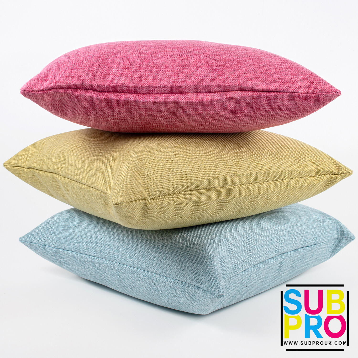 Sublimation Cushion Cover Blank Pillowcase Transfer Heat Press 100