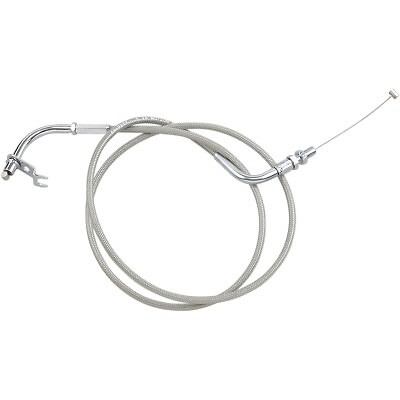 Motion Pro - 62-0422 - Armor Coat Stainless Steel Pull Throttle