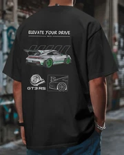 GT3 RS Fan Art T-Shirt Porsche 911 Racing Car Graphic Unisex Tee
