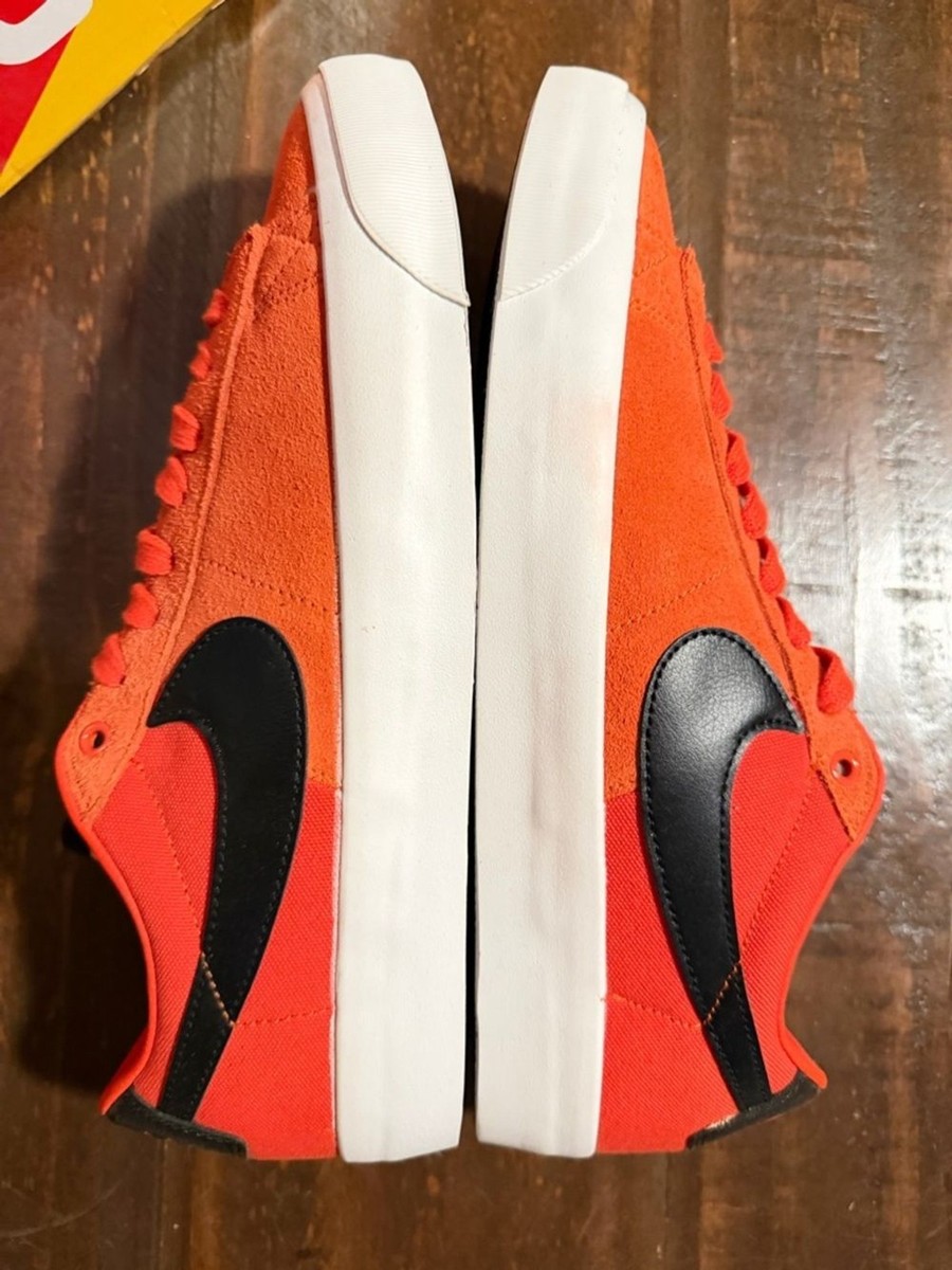 NEW Nike SB Zoom Blazer Low Pro GT Team Orange Black Swoosh - 10M Nike SB Zoom Blazer Low Pro GT - Team Orange/Black - Sizes  main image 4